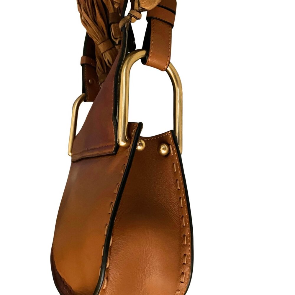 Chloé Hudson Bag Crossbody Fringe Tassel Rare Mini - Picture 9 of 15